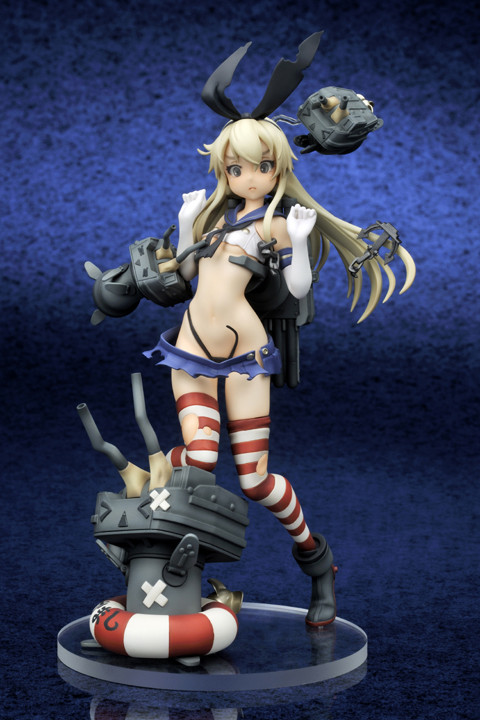 Rensouhou-chan, Shimakaze (Chuuha), Kantai Collection ~Kan Colle~, Ques Q, Pre-Painted, 1/8, 4560393840899